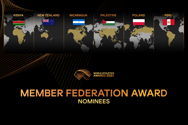 Nominees for the Member Federation Award announced