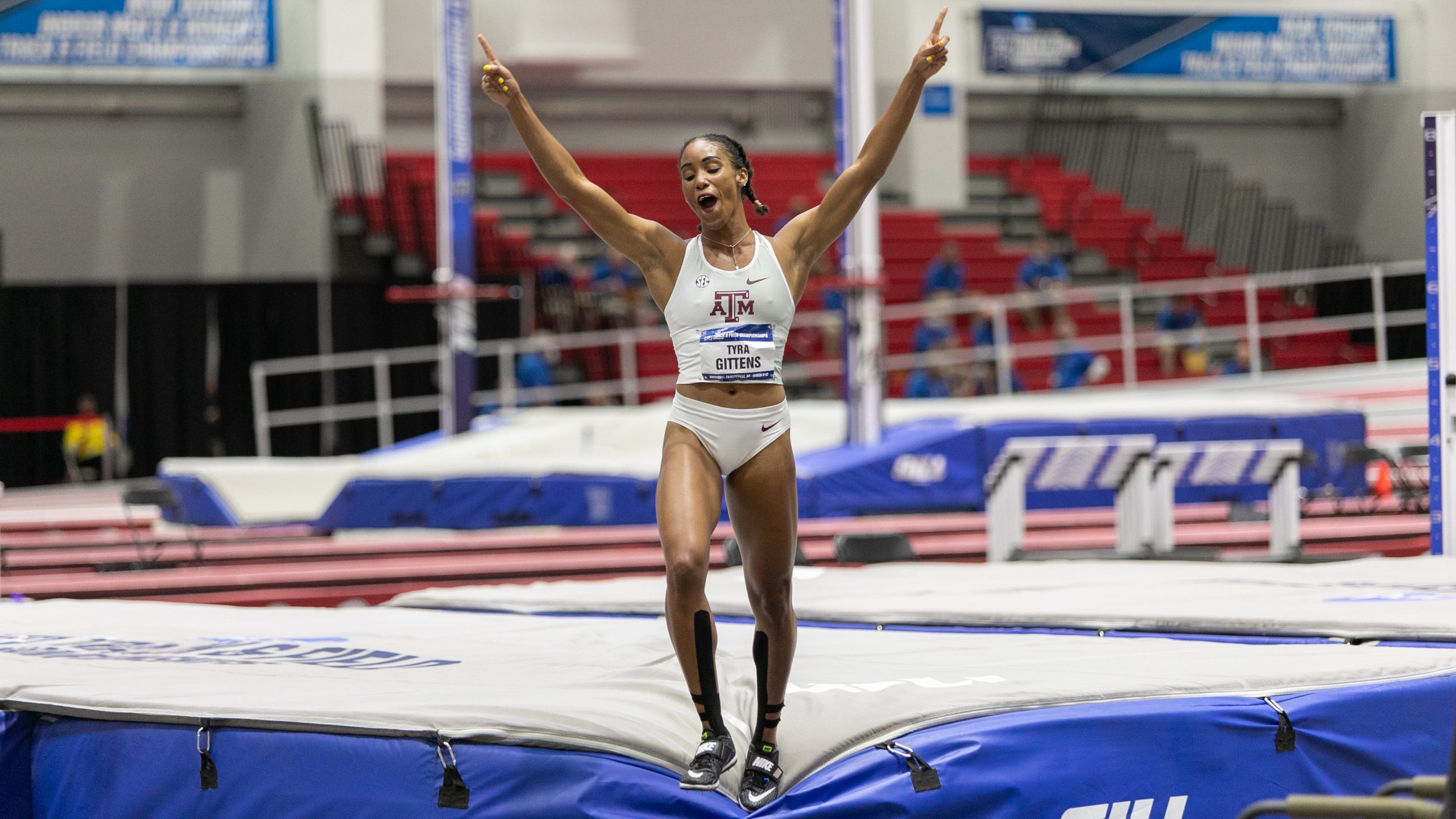 Gittens sets collegiate and national record at NCAA Champs