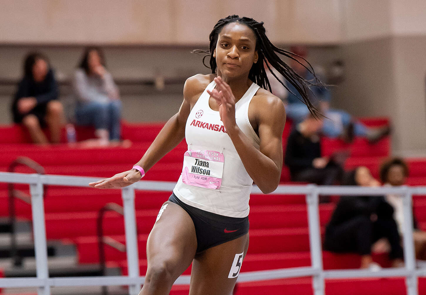 Wilson, Gregory win 200m finals at Texas A&M Team Invitational
