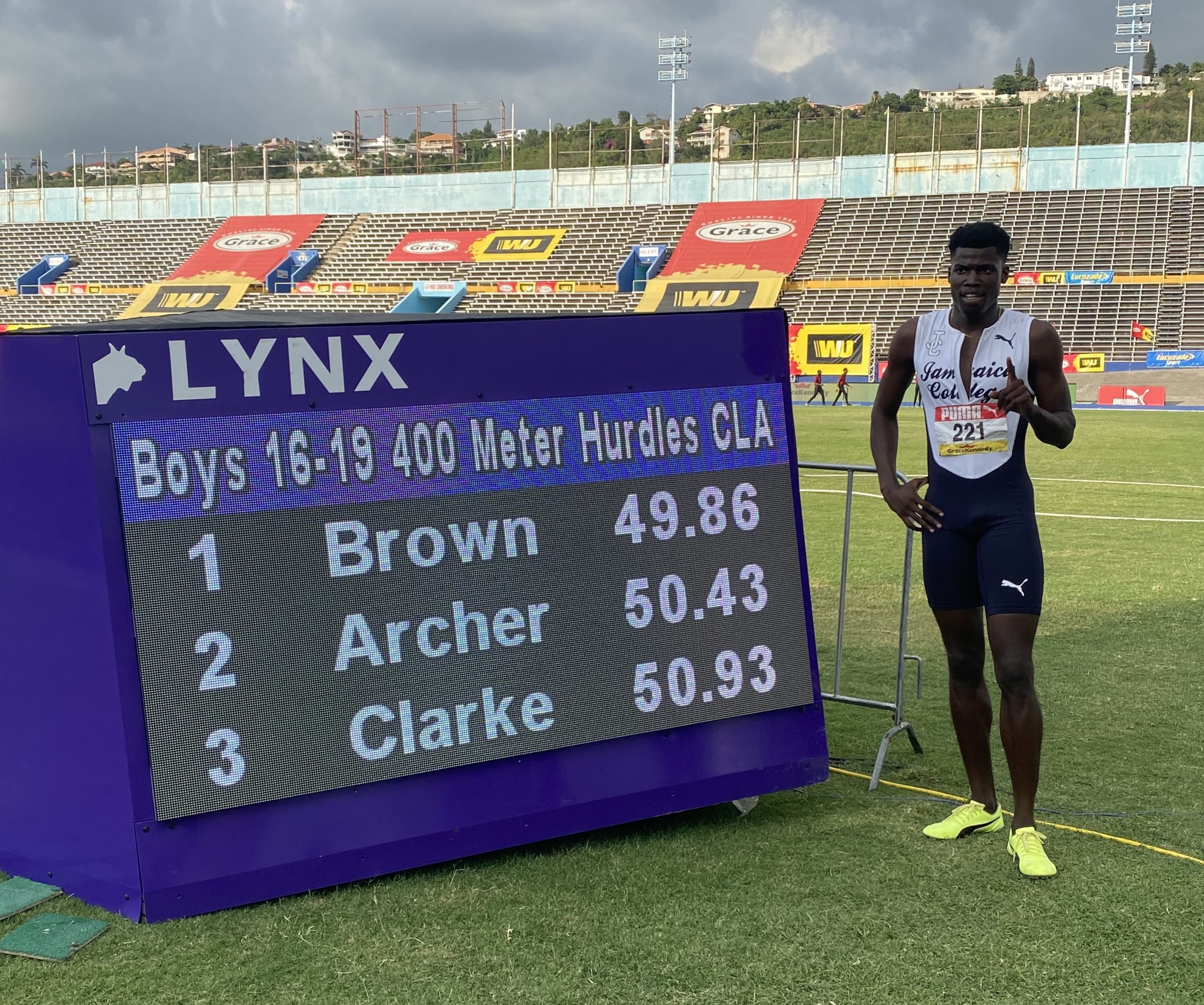 Champs 2021: Javier Brown’s record run set up JC’s chase