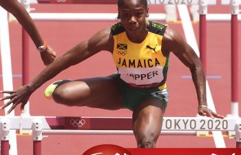 Megan Tapper’s PB leads Jamaicans into 100h semis at Tokyo 2020