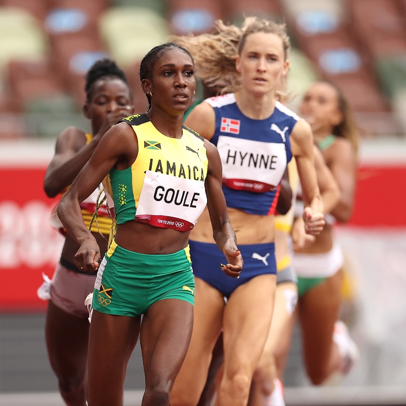 Natoya Goule into Tokyo 2020 800m semi-finals