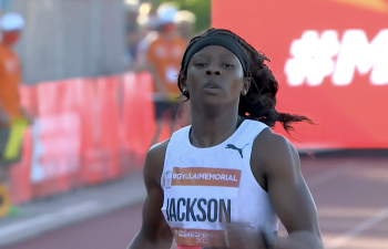 Shericka Jackson wins big ahead of Jamaica Trials