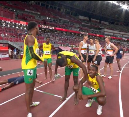 Jamaica, TT in 4×4 final at Tokyo 2020