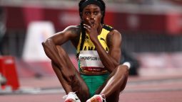 Elaine Thompson-Herah into the Tokyo 2020 women's 200m final