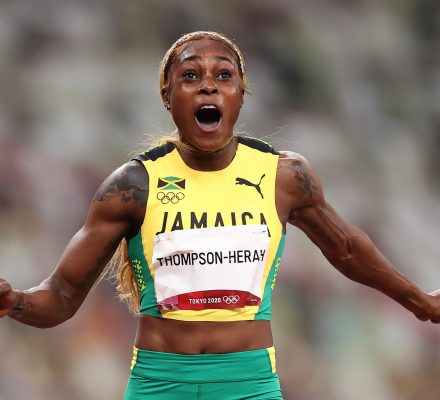 Thompson-Herah races into 100m final at Commonwealth Games