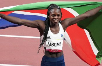 Christine Mboma starts 2022 in front