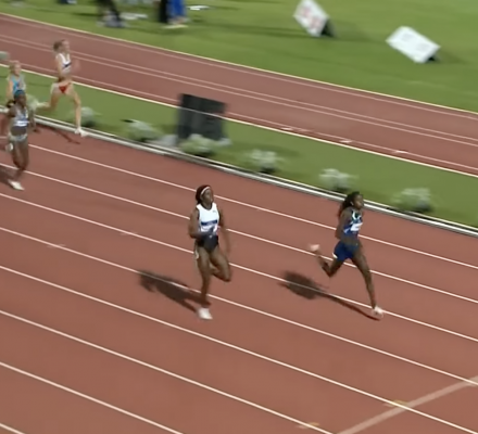 Shericka Jackson loses 3rd straight 200m race to Mboma