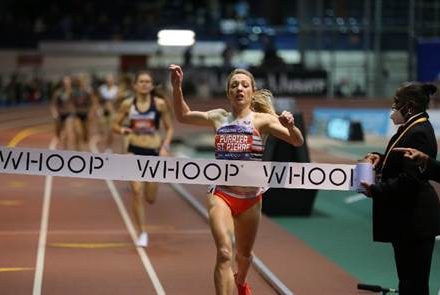 St. Pierre, Hoare Win WHOOP Wanamaker Mile Titles at Millrose Games