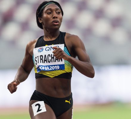 Thompson-Herah’s 56.72, but Strachan 10.99 stands out