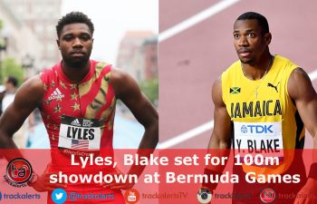 Yohan Blake, Noah Lyes to clash at Bermuda Games