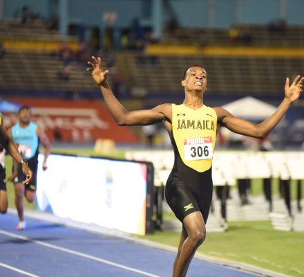 Jamaica win 2 100m, sweep 400m at Carifta Games
