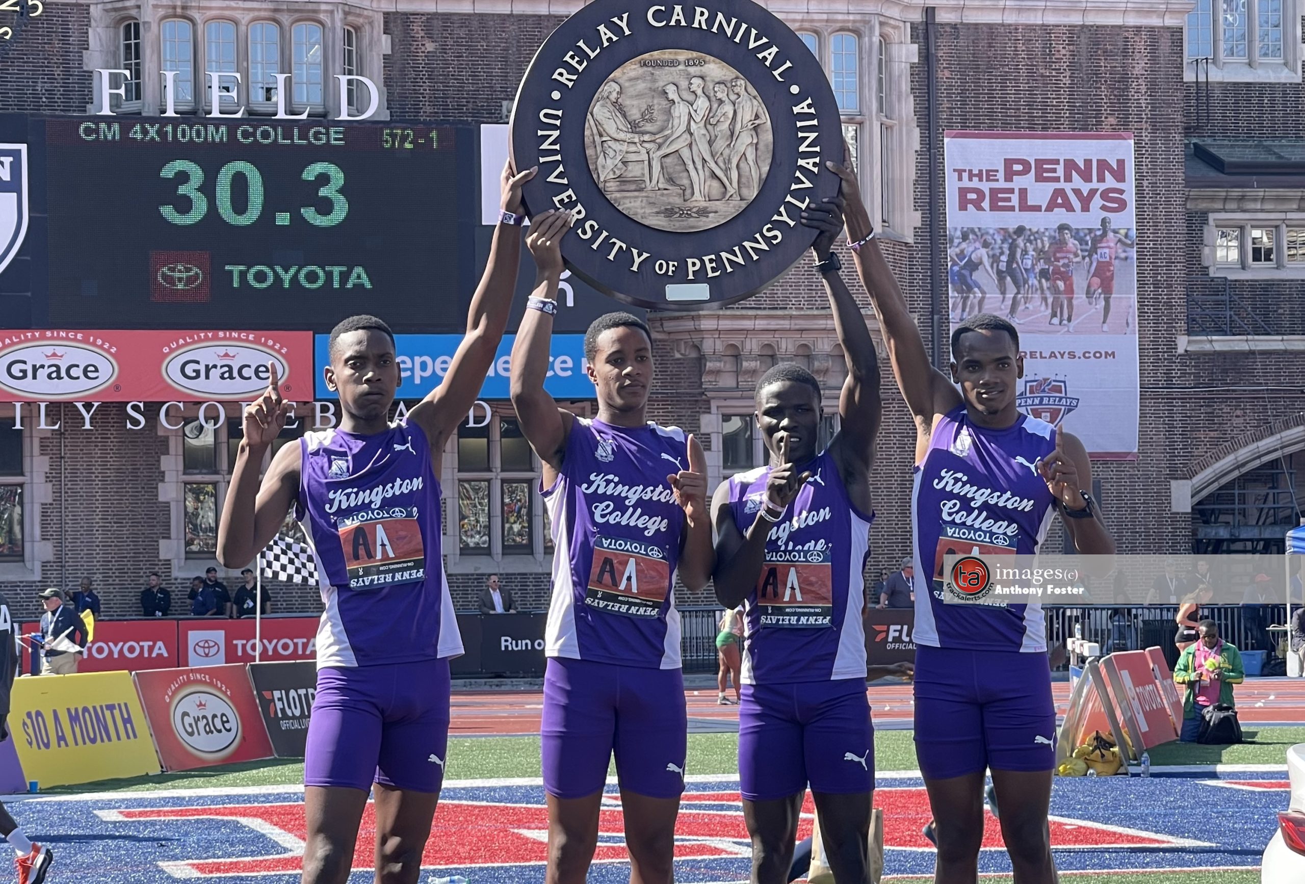 KC wins first Penn Relays 4x4 in 57 years