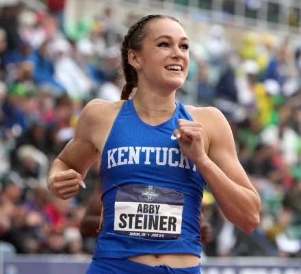 Abby Steiner drops 21.77 US trials