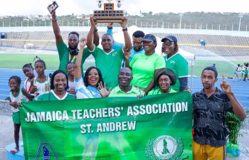 St Andrew parish celebrate 21st JTA/Sagicor National Athletics Championship victory