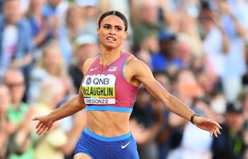 Sydney McLaughlin obliterates world 400m hurdles record with 50.68 in Oregon22