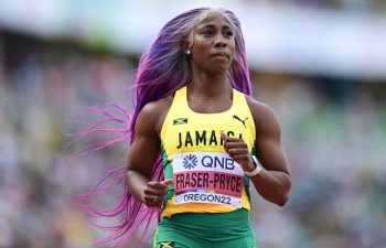 Fraser-Pryce 10.87 leads 4 Jamaicans in 100m semis – Oregon22