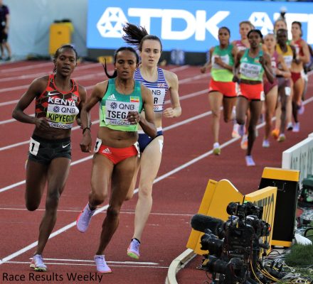 Kipyegon Flies To Oregon22 World 1500m Title