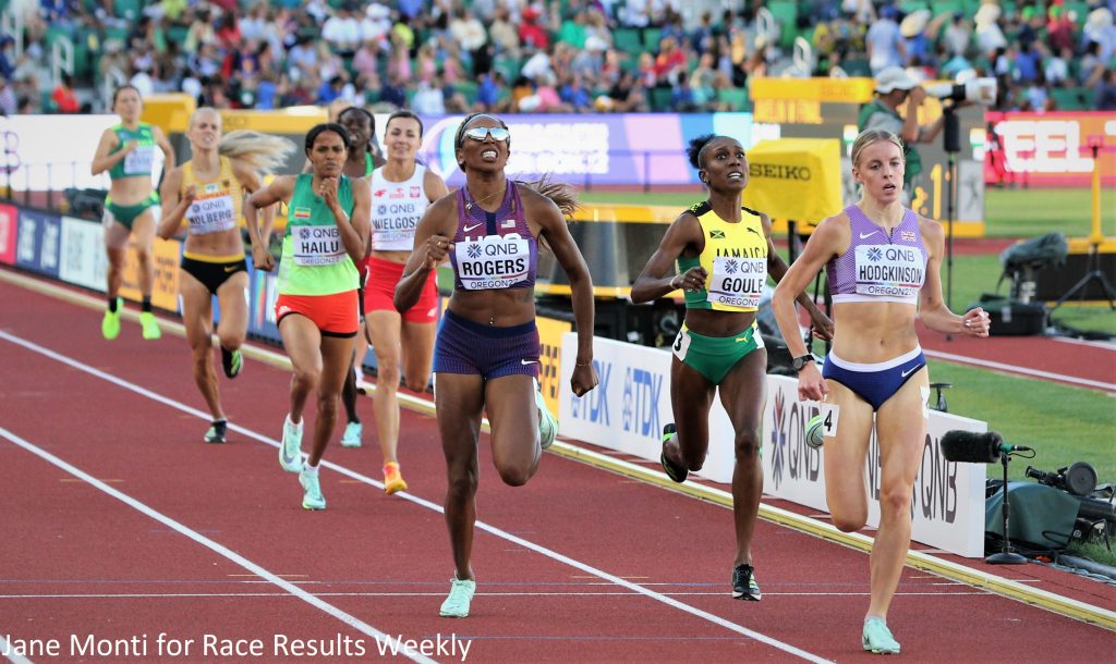 World Athletics Championships women's 800m is going to hot