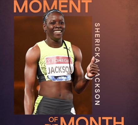 Shericka Jackson wins World Athletics Award