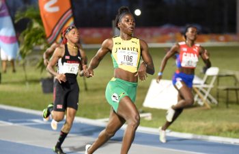 Jamaican sprinter Shericka Jackson finishes fourth in 60m indoor final