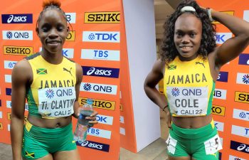 Clayton, Cole in 100m final; Levell in 200m medal round at World U20 Championships