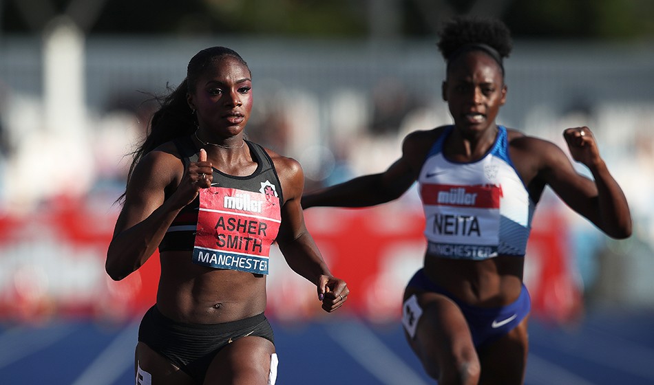 Dina Asher-Smith and Daryll Neita are both British elite sprinters in track and field.
