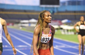 Leah Anderson Breaks Jamaica’s 500m Indoor Record, Places Third in Millrace Games 300m Race.