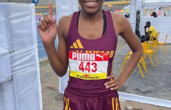 Jodyann Mitchell Smashes Class One Girls 1500m Record Boys and Girls at Champs23