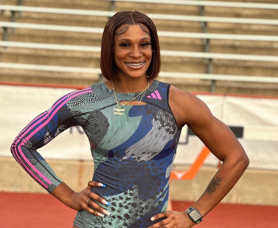 Jamaican Sprinter Ashanti Moore Dominates Women's 100-Meter Race at Michael Johnson Invitational
