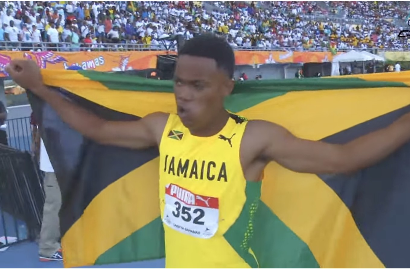 Jamaican Athlete Bramwell Makes Statement with Dominant U17 Boys' 400m Win at Carifta Games 2023