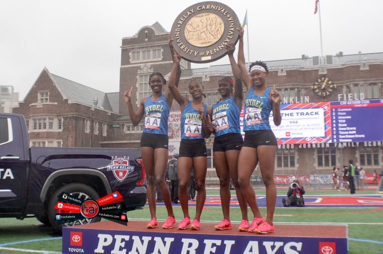 Hydel Wins the 4×100 Championship at Penn Relays