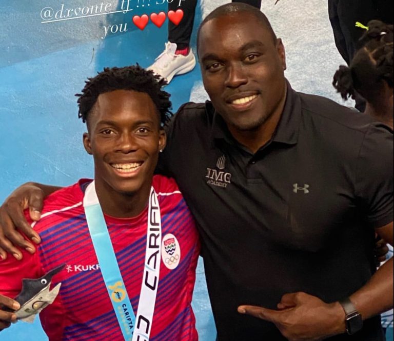 Davonte Howell, with Jamaican connections, wins big at Carifta Games