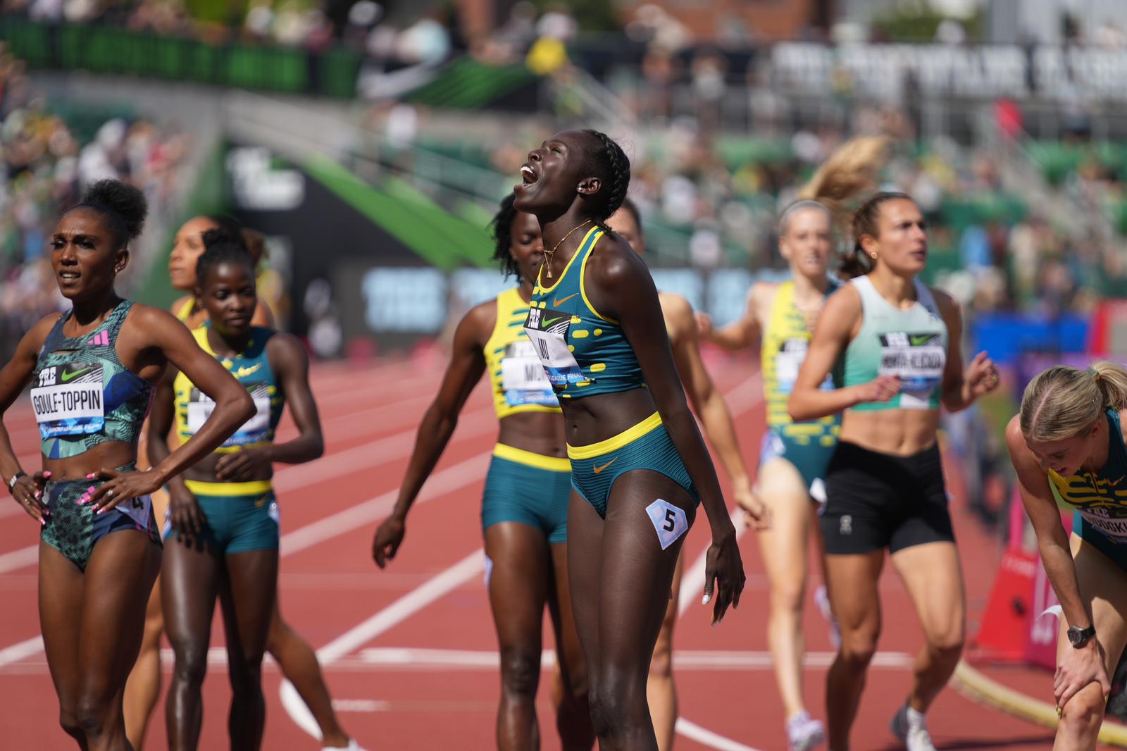 Athing Mu was among the stars on the final day of the Prefontaine Classic Eugene Diamond League final