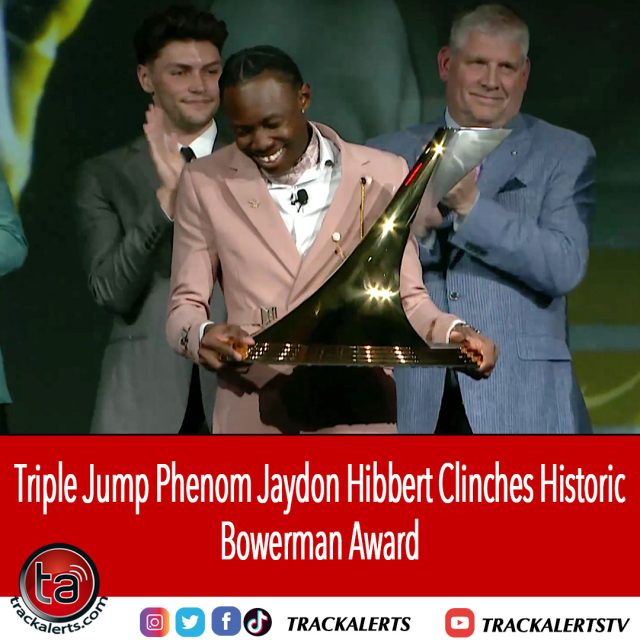 Jaydon Hibbert First Jamaican to Win Prestigious Bowerman Award in