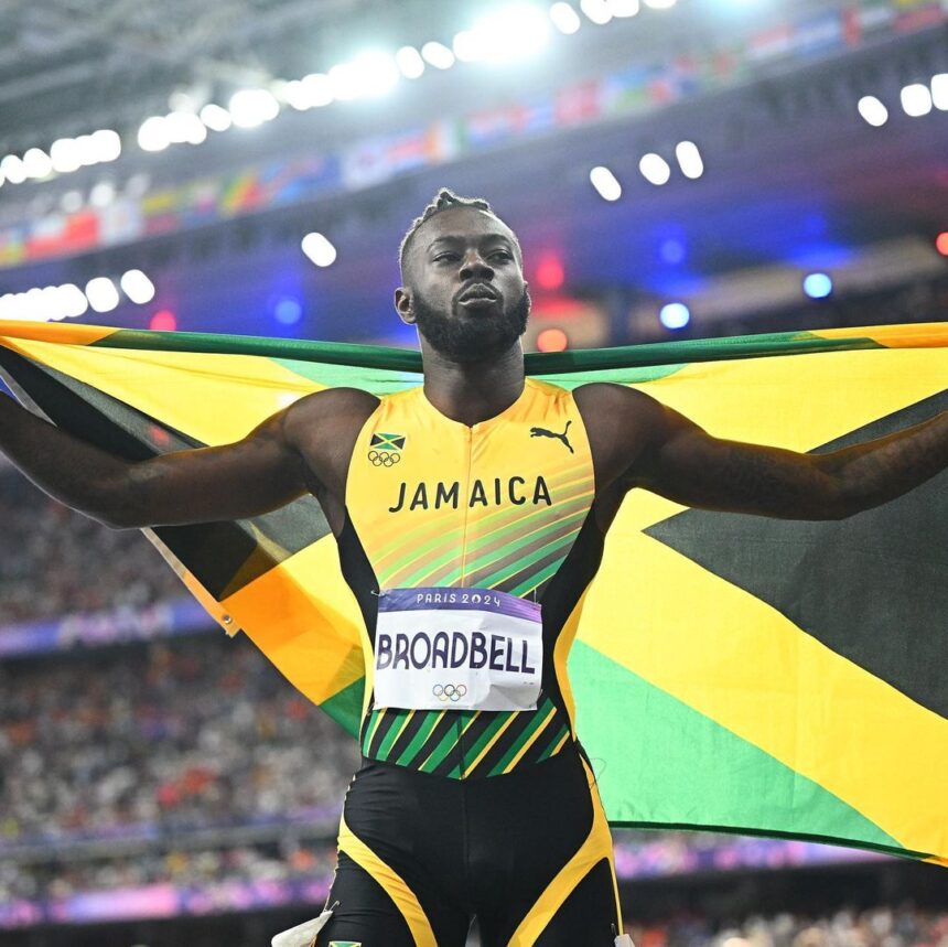A Rasheed N Rasheed Broadbell Clinches Jamaica’s Second Track Medal at Paris 2024 ...