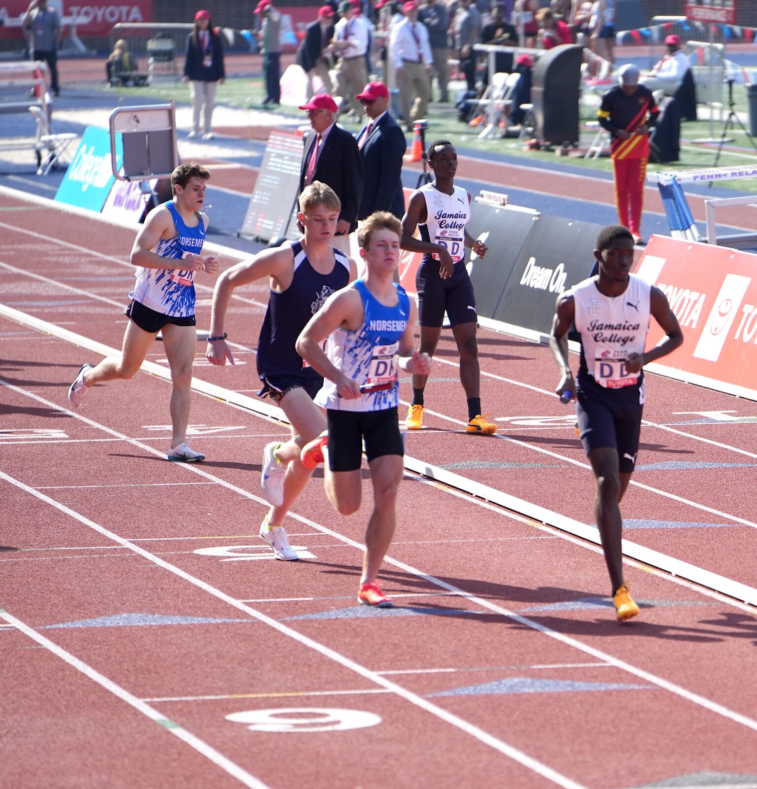 JC out of 4x800m at Penn Relays