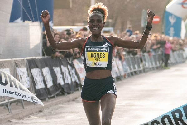 Agnes Ngetich breaks women-only world 10km record with 29:27 in Herzogenaurach