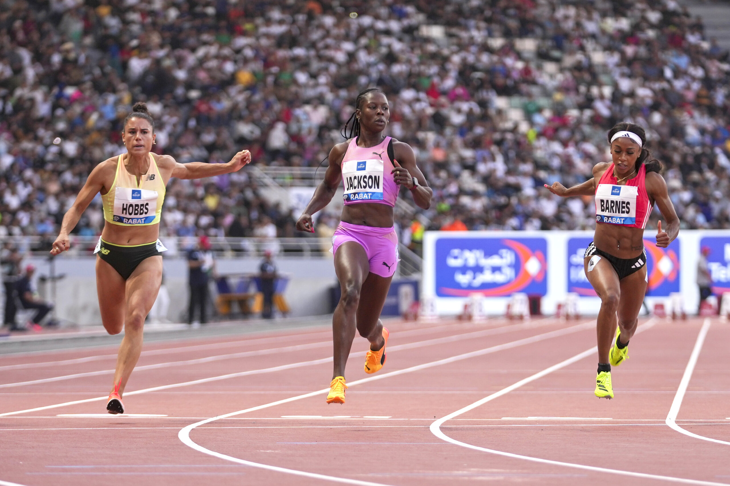 Shericka Jackson, RajindraCampbell Lead Way at Rabat Diamond League