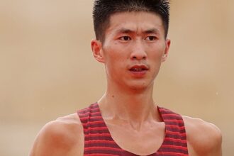 Wang Zhaozhao at Asian Athletics Championships