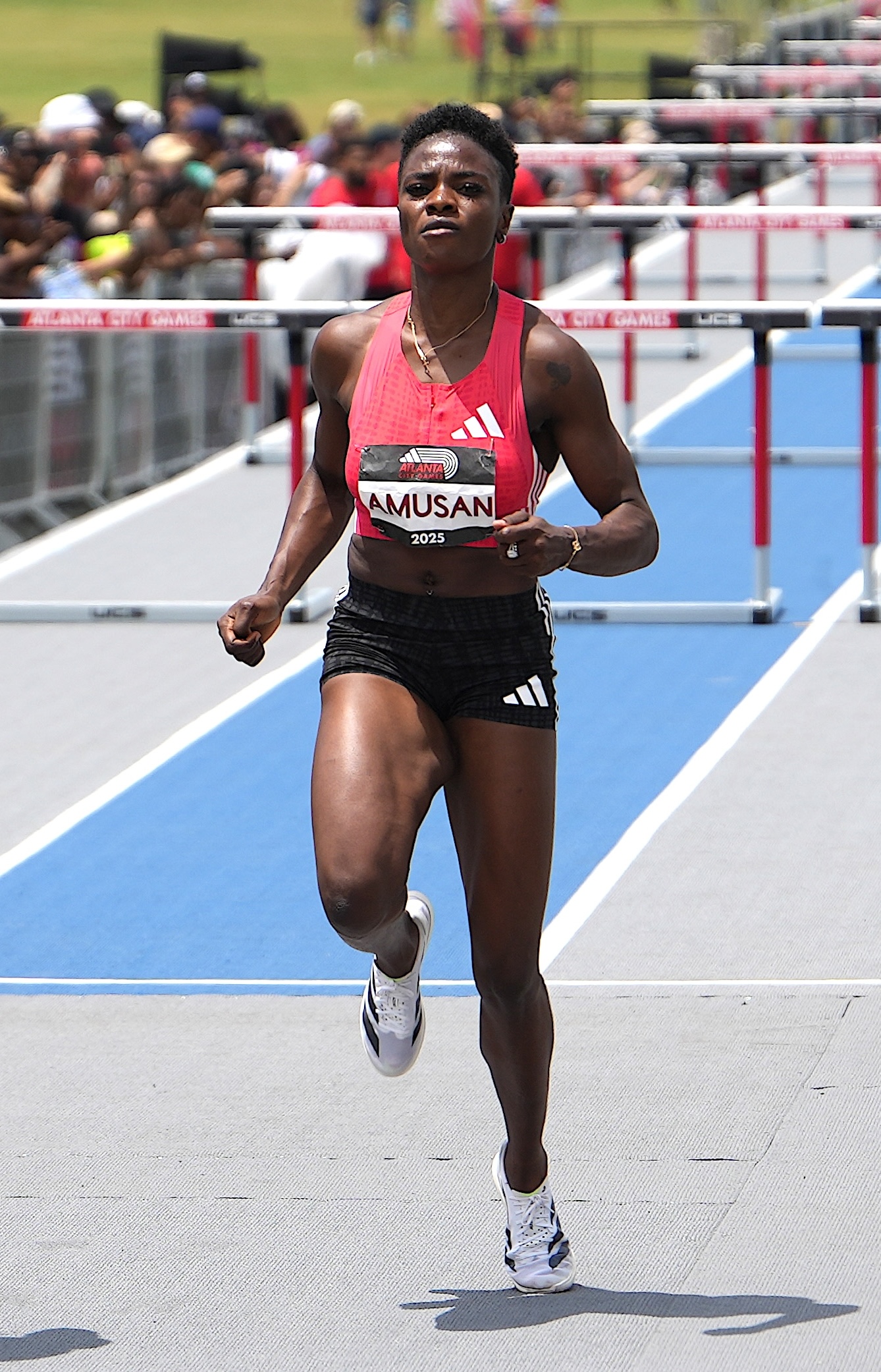 Tobi Amusan wins at Ostrava Golden Spike