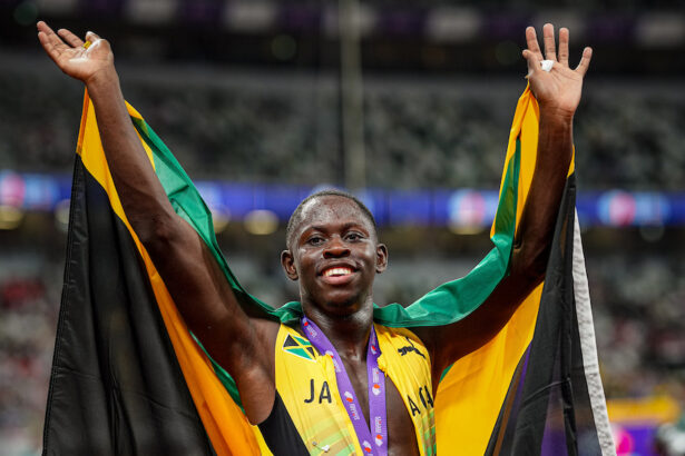 track and field look back --- Oblique Seville Rips 100m Field Apart to Deliver Tokyo 2025 Glory and GOLD to Jamaica