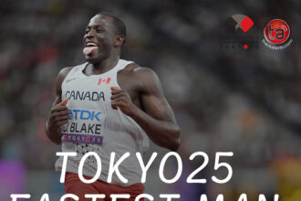 Jerome Blake Outpaces the World with 8.75 Split at Tokyo 2025 World Championships