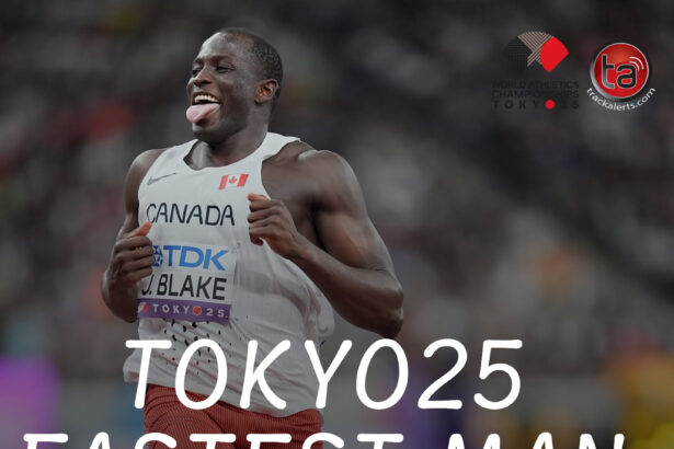 Jerome Blake Outpaces the World with 8.75 Split at Tokyo 2025 World Championships