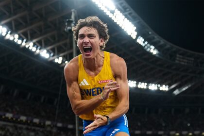 Mondo Duplantis Sets 14th World Record to Win Third Consecutive World Title