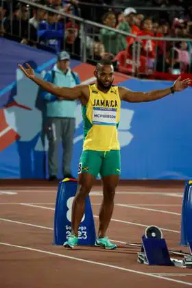 Odaine McPherson at Orlen Cup