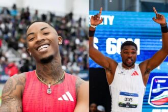 Jordan Anthony outruns Noah Lyles, field for 60-meter national indoor crown