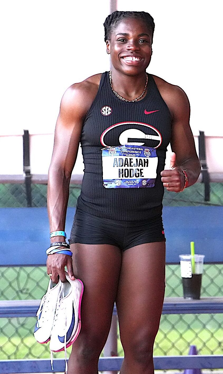 Adaejah Hodge Leads Caribbean Charge at SEC Outdoor Championships