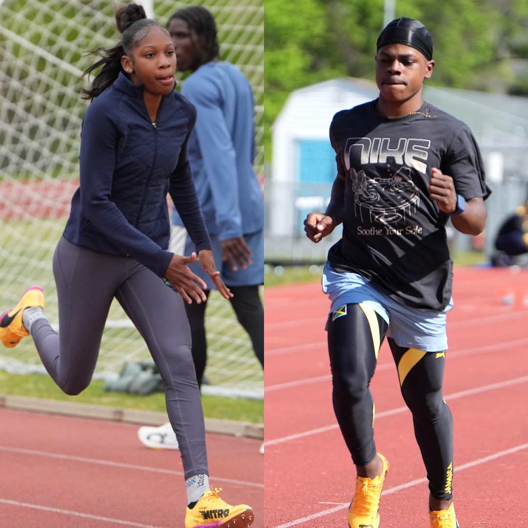 Shanoya Douglas and Kai Kelly at the East Coast International Showcase