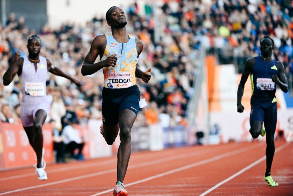 Letsile Tebogo (BOT) wins the Men's 200m with a time of XXXs at the Bislett Games in Oslo, part of the Wanda Diamond League, on Wednesday 10 June 2026.